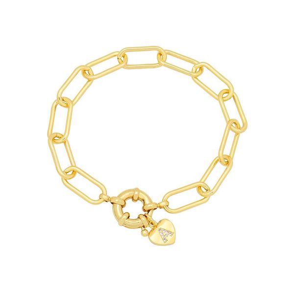 link, chain design initial name letter alphabet bracelets for women accessories fashion hip hop jewelry cz stone adjustble bracelet, Black
link, chain design initial name letter alphabet bracelets for women accessories fashion hip hop jewelry cz stone adjustble bracelet, Black