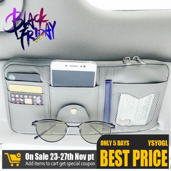 car organizer pu leather sun visor storage holder clip sunglasses card ticket bag pouch
car organizer pu leather sun visor storage holder clip sunglasses card ticket bag pouch
