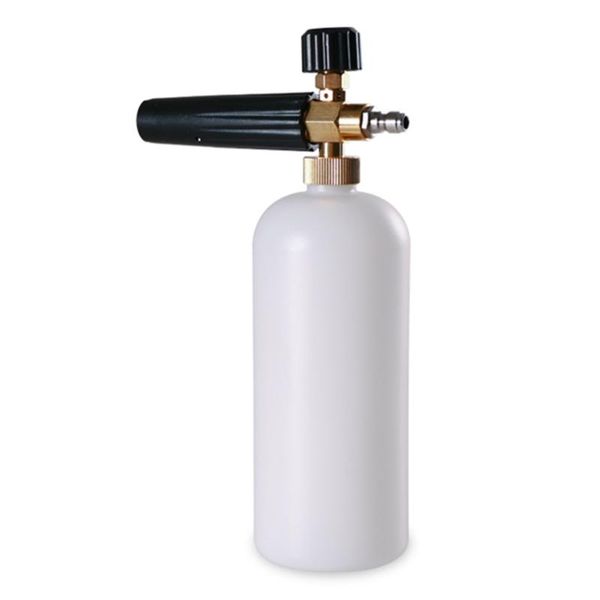 professional spray guns adjustable snow foam lance 1l cannon soap dispenser generator with 1/4 inch quick connector for pressure washer high
professional spray guns adjustable snow foam lance 1l cannon soap dispenser generator with 1/4 inch quick connector for pressure washer high
