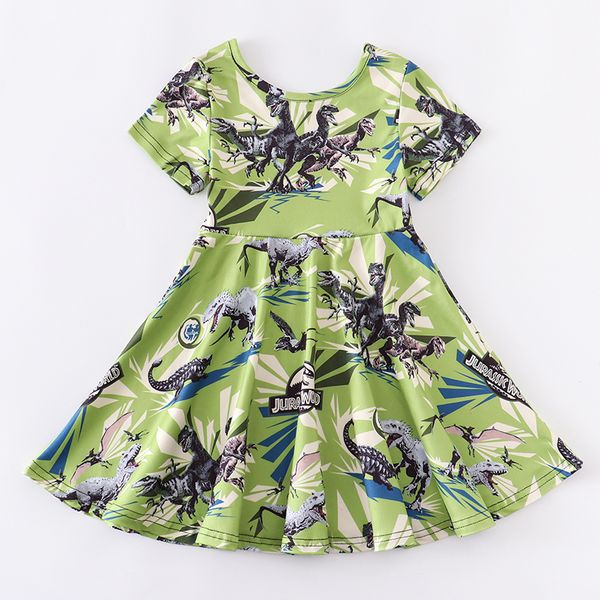 exclusive girlymax summer baby girls kids clothing milk silk print twirl dress knee length short sleeve dino castle 220308, Red;yellow
exclusive girlymax summer baby girls kids clothing milk silk print twirl dress knee length short sleeve dino castle 220308, Red;yellow