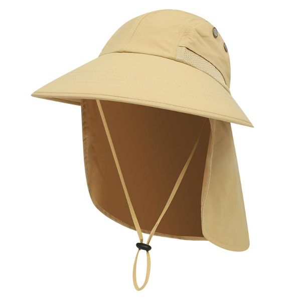 outdoor hats sun hat uv protection summer cap wide brim fishing hiking for camping mountaineering beach sports, Black;white
outdoor hats sun hat uv protection summer cap wide brim fishing hiking for camping mountaineering beach sports, Black;white