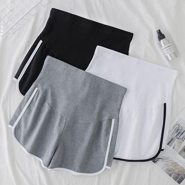 8347# summer thin cotton maternity shorts adjustable belly clothes for pregnant women casual pregnancy sleep home wear bottoms, White
8347# summer thin cotton maternity shorts adjustable belly clothes for pregnant women casual pregnancy sleep home wear bottoms, White