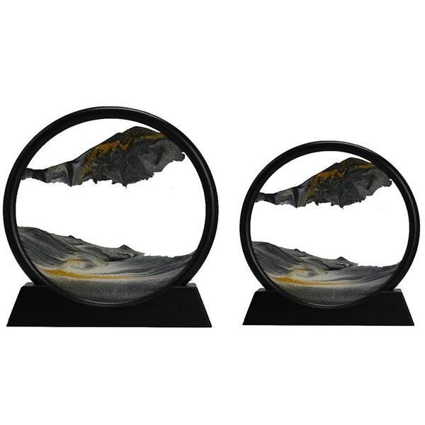 moving sand art picture round glass 3d deep sea sandscape in motion display flowing frame(12inch+7inch) decorative objects & figurines
moving sand art picture round glass 3d deep sea sandscape in motion display flowing frame(12inch+7inch) decorative objects & figurines