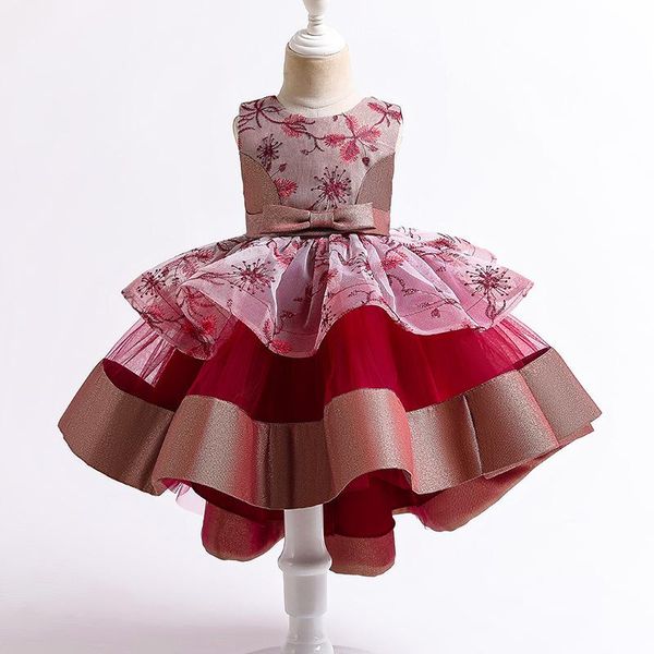 girl's dresses christmas kids for girls flower princess dress girl wedding evening party gown children clothing halloween costume, Red;yellow
girl's dresses christmas kids for girls flower princess dress girl wedding evening party gown children clothing halloween costume, Red;yellow
