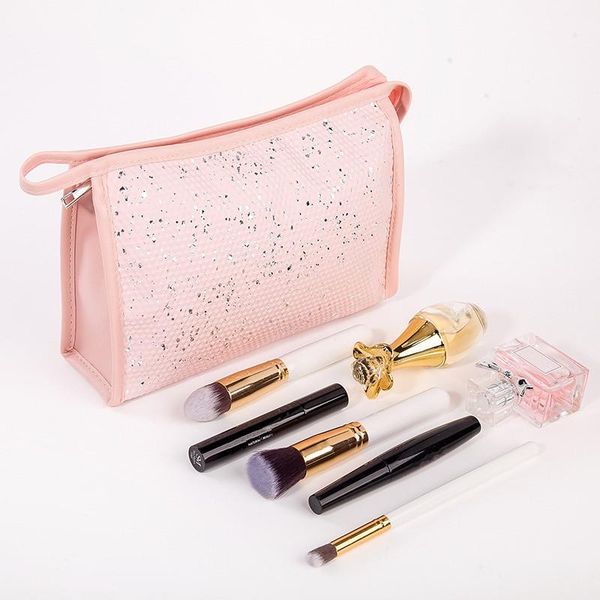 storage boxes & bins sequin cosmetic bag outdoor travel large capacity portable pu waterproof toiletry pouch casual shopping zipper handbags
storage boxes & bins sequin cosmetic bag outdoor travel large capacity portable pu waterproof toiletry pouch casual shopping zipper handbags
