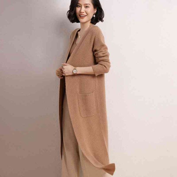 coats coats autumn winter 100% cashmere cardigan sweater women's solid color thicking soft fashion female long sleeve, Tan;black
coats coats autumn winter 100% cashmere cardigan sweater women's solid color thicking soft fashion female long sleeve, Tan;black