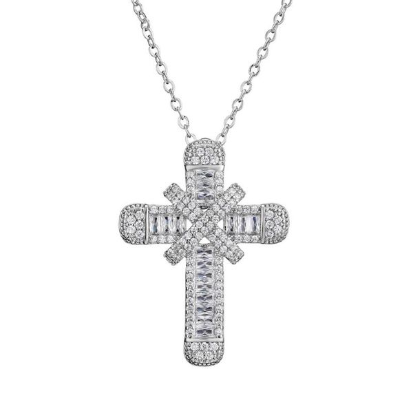 pendant necklaces luxury women white crystal necklace charm silver color chain for cute bridal cross wedding
pendant necklaces luxury women white crystal necklace charm silver color chain for cute bridal cross wedding