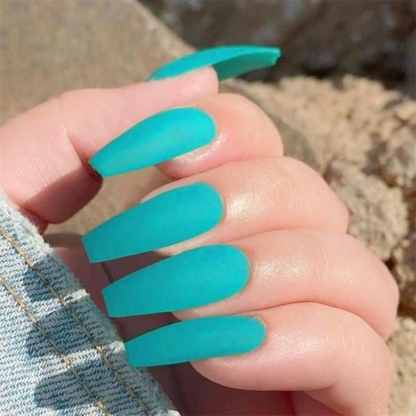 false nails 24pcs/set acrylic full cover nail tips ballerina art manicure matte coffin fake extension 10 colors, Red;gold
false nails 24pcs/set acrylic full cover nail tips ballerina art manicure matte coffin fake extension 10 colors, Red;gold