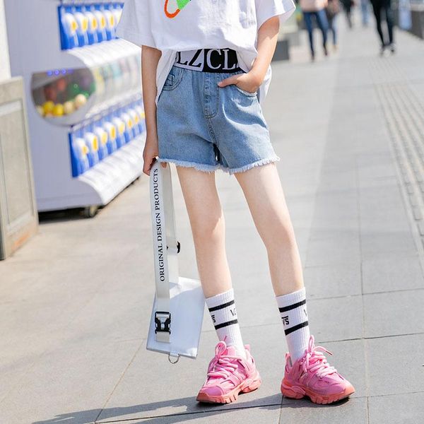 shorts girls' denim summer 2021 children's casual pants cool high waist jeans 7-122, Black
shorts girls' denim summer 2021 children's casual pants cool high waist jeans 7-122, Black