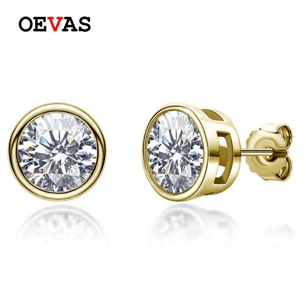 oevas real 0.5 carat moissanite stud earrings for women 100% 925 sterling silver sparkling engagement party jewelry, Golden;silver
oevas real 0.5 carat moissanite stud earrings for women 100% 925 sterling silver sparkling engagement party jewelry, Golden;silver