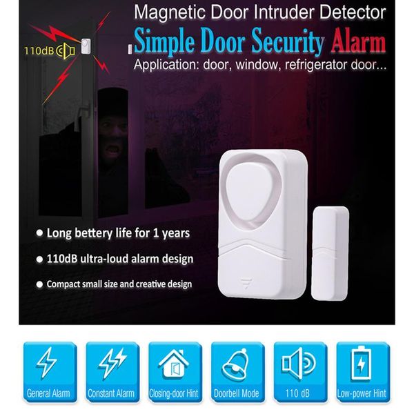 door and window alarms home security 4-in-1 mode wireless automation intrusion detector magnetic sensor alarm smart modules 
door and window alarms home security 4-in-1 mode wireless automation intrusion detector magnetic sensor alarm smart modules