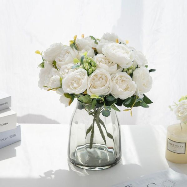 decorative flowers & wreaths 4pcs artificial fake peony silk roses bouquet christmas decorations vases for home garden party wedding wholesa
decorative flowers & wreaths 4pcs artificial fake peony silk roses bouquet christmas decorations vases for home garden party wedding wholesa