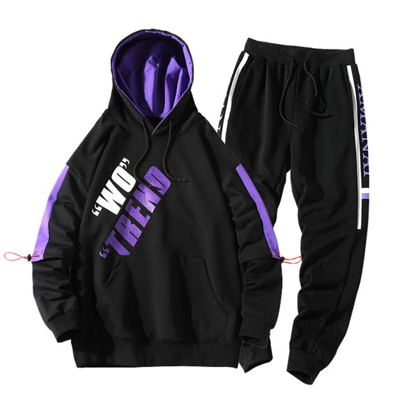 tracksuits man streetwear tracksuit hip hop sport jacket sweatpants suits 2 pcs clothing, Gray
tracksuits man streetwear tracksuit hip hop sport jacket sweatpants suits 2 pcs clothing, Gray