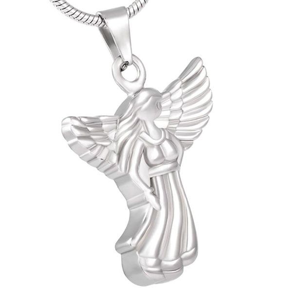 pendant necklaces lovely little fairy urn necklace for ashes cremation female memorial jewellery factory direct sale, Silver
pendant necklaces lovely little fairy urn necklace for ashes cremation female memorial jewellery factory direct sale, Silver