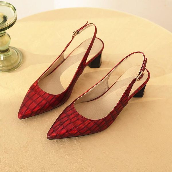 dress shoes 2021 spring woman 6cm thick heel high heels sling backs female pointed toe women office lady elegant sandals white, Black
dress shoes 2021 spring woman 6cm thick heel high heels sling backs female pointed toe women office lady elegant sandals white, Black