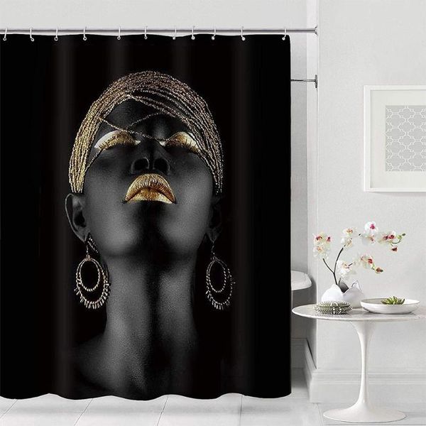 shower curtains african women curtain american black cloth rainwear girls waterproof polyester fabric bathroom with hook
shower curtains african women curtain american black cloth rainwear girls waterproof polyester fabric bathroom with hook
