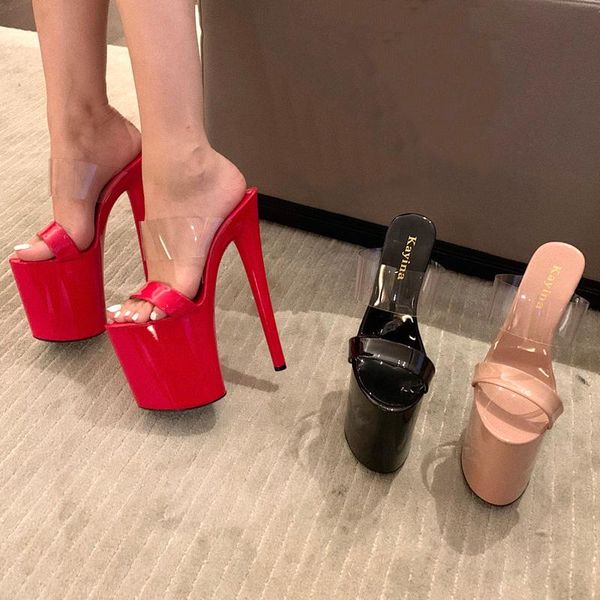 sandals 20cm red slippers women's platform heels clear gladiator shoes ladies dress summer, Black
sandals 20cm red slippers women's platform heels clear gladiator shoes ladies dress summer, Black