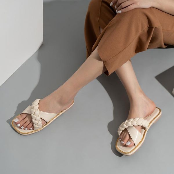 sandals summer weave women casual flat shoes wedge pumps slippers comfort beach zapatillas mujer, Black
sandals summer weave women casual flat shoes wedge pumps slippers comfort beach zapatillas mujer, Black