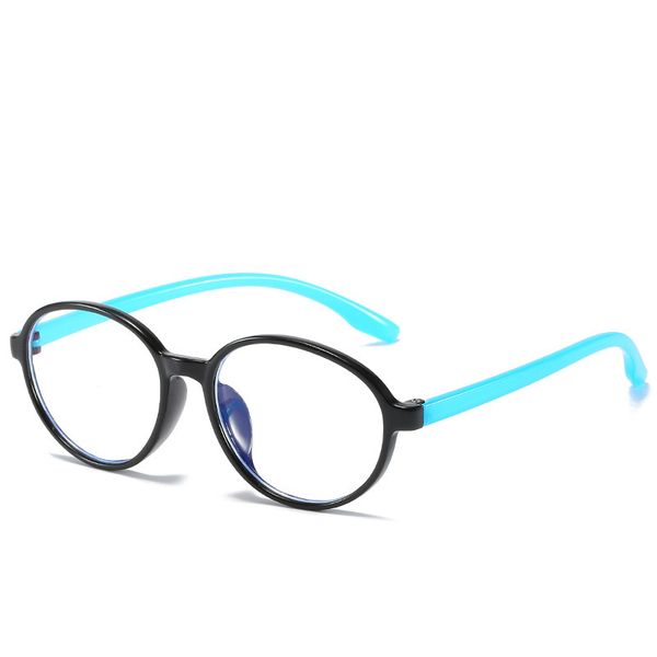 children's blue light proof round frame flat lens 2020 new children's eye protection glasses frame, Black
children's blue light proof round frame flat lens 2020 new children's eye protection glasses frame, Black