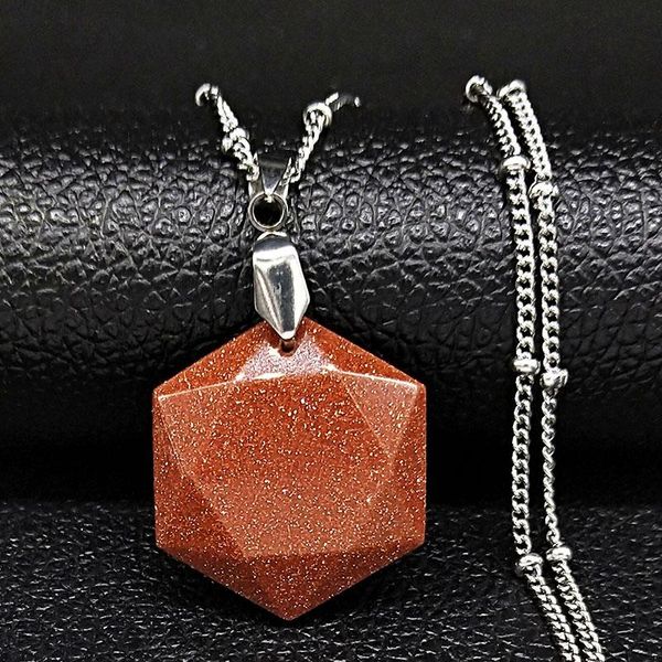 pendant necklaces 2021 fashion hexagram stone stainless steel necklace for women silver color statement jewelry gargantilla n20149
pendant necklaces 2021 fashion hexagram stone stainless steel necklace for women silver color statement jewelry gargantilla n20149