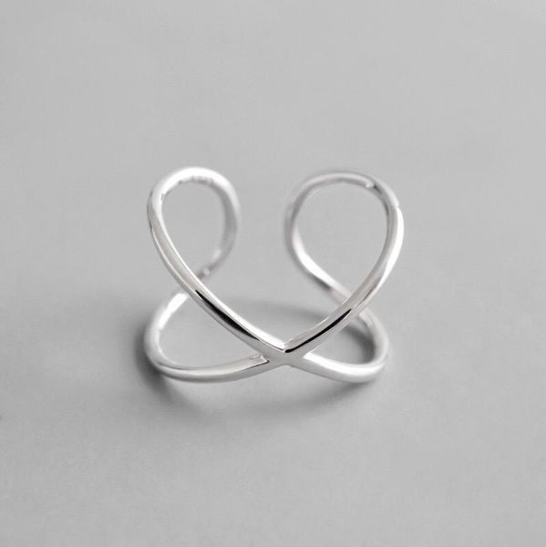 cluster rings 100% real pure 925 sterling silver ring cross minimalist simple smooth glossy fine thin little finger for women, Golden;silver
cluster rings 100% real pure 925 sterling silver ring cross minimalist simple smooth glossy fine thin little finger for women, Golden;silver