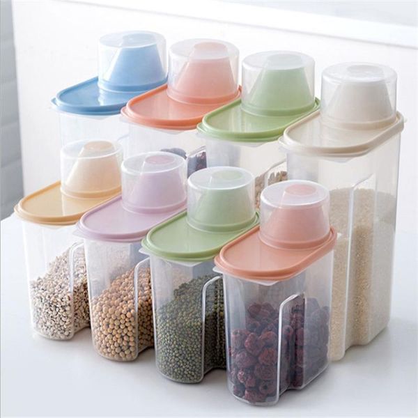 storage bottles & jars transparent box kitchen plastic sealed crisper grains lids pp container
storage bottles & jars transparent box kitchen plastic sealed crisper grains lids pp container