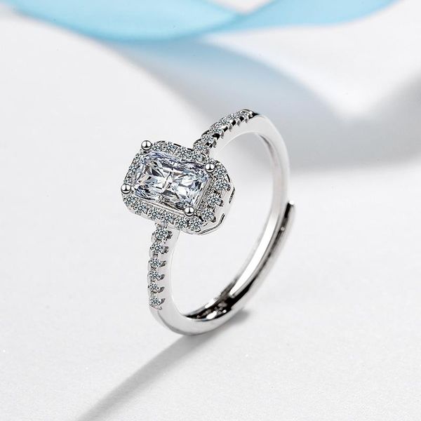 wedding rings luxury crystal ring square cubic zirconia for women engagement party fashion female jewelry gift, Slivery;golden
wedding rings luxury crystal ring square cubic zirconia for women engagement party fashion female jewelry gift, Slivery;golden