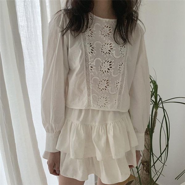 alien kitty beige vintage lace crochet 2021 chic streetwear short blouses waist girls shirts women's &, White
alien kitty beige vintage lace crochet 2021 chic streetwear short blouses waist girls shirts women's &, White