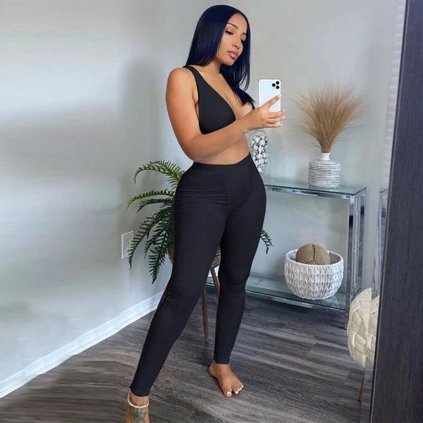 yoga outfit set 2 piece v neck cropped and pants leggings ribbed knit casual suit women workout femme tracksuits
yoga outfit set 2 piece v neck cropped and pants leggings ribbed knit casual suit women workout femme tracksuits
