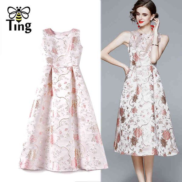 vintage elegant women luxury jacquard a line midi long dress retro 90s tea length sundresses plus size haut vestidos za 210513, Black;gray
vintage elegant women luxury jacquard a line midi long dress retro 90s tea length sundresses plus size haut vestidos za 210513, Black;gray