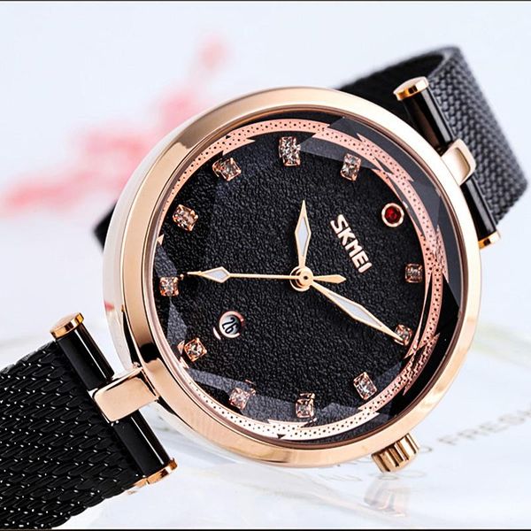 wristwatches bracelet-style elegant ladies watch glass strap three-dimensional cut mirror diamond skmei 9215 womens, Slivery;brown
wristwatches bracelet-style elegant ladies watch glass strap three-dimensional cut mirror diamond skmei 9215 womens, Slivery;brown