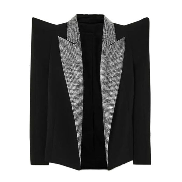 women's suits & blazers shrug diamonds collar blazer women black autumn female jacket fashion shoulder suit drop, White;black
women's suits & blazers shrug diamonds collar blazer women black autumn female jacket fashion shoulder suit drop, White;black