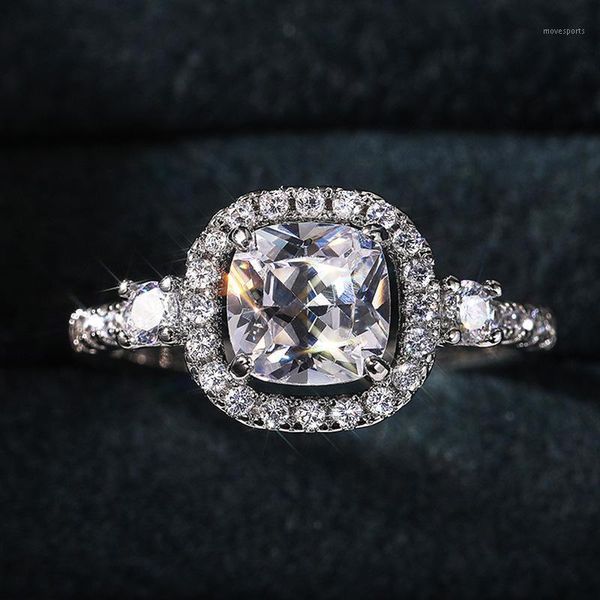 wedding rings classic fashion ol hollow square zircon women's ring simple engagement jewelry1, Slivery;golden
wedding rings classic fashion ol hollow square zircon women's ring simple engagement jewelry1, Slivery;golden