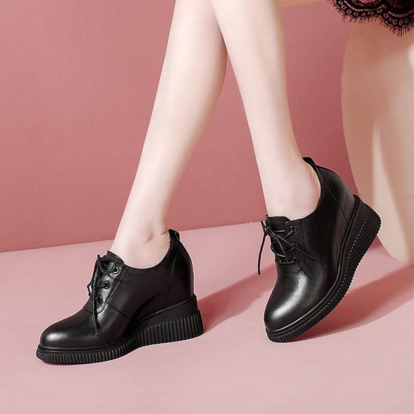 black white brand style lace-up women's shoes fashion genuine leather cowhide for ladies pumps dress
black white brand style lace-up women's shoes fashion genuine leather cowhide for ladies pumps dress
