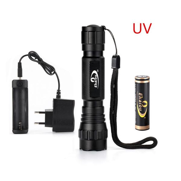 uv light 395nm purple torch black detection lamp+18650 battery+charger flashlights torches
uv light 395nm purple torch black detection lamp+18650 battery+charger flashlights torches