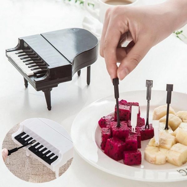 forks 10pcs/set piano fruit fork creative keyboard plastic kids dessert cake picks kitchen bar accessories
forks 10pcs/set piano fruit fork creative keyboard plastic kids dessert cake picks kitchen bar accessories