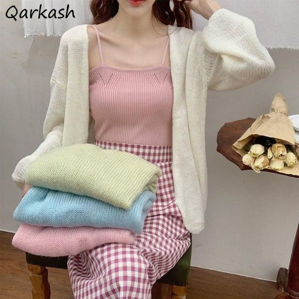 women's knits & tees women cardigans loose solid all-match outwear leisure harajuku chic fashion soft cozy spring autumn knitted elegan, White
women's knits & tees women cardigans loose solid all-match outwear leisure harajuku chic fashion soft cozy spring autumn knitted elegan, White