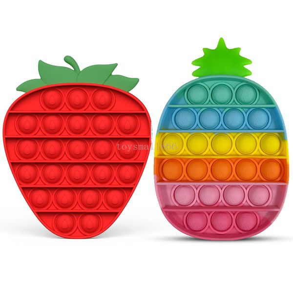 push bubble sensory toy autism needs squishy stress reliever toys anti-stress fidget strawberry pineapple rainbow toy
push bubble sensory toy autism needs squishy stress reliever toys anti-stress fidget strawberry pineapple rainbow toy