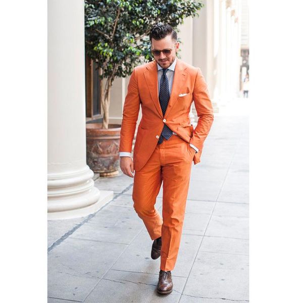 men's suits & blazers orange jacket pants tuxedos party wedding blazer set patch pocket, White;black
men's suits & blazers orange jacket pants tuxedos party wedding blazer set patch pocket, White;black