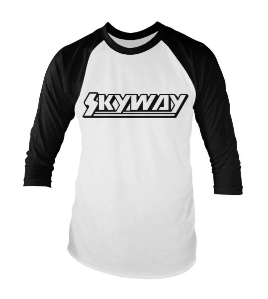Luftweg BMX T-Shirt Baseball Top Unisex Alle GröÃen, White;black
