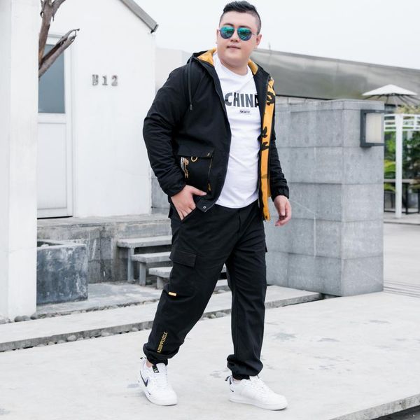Men's Tracksuits Large Size 2 Piece Hoodie Jogger Set Men Winter Sportwear Sets Hooded Jacket Pants Hip Hop Sport Tracksuit Mens Fashio, Gray
Men's Tracksuits Large Size 2 Piece Hoodie Jogger Set Men Winter Sportwear Sets Hooded Jacket Pants Hip Hop Sport Tracksuit Mens Fashio, Gray