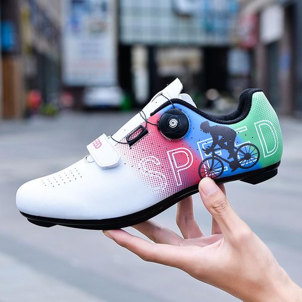 cycling footwear men's self-locking non-slip lightweight mountain road competition shoes women's sapatilha ciclismo mtb, Black
cycling footwear men's self-locking non-slip lightweight mountain road competition shoes women's sapatilha ciclismo mtb, Black