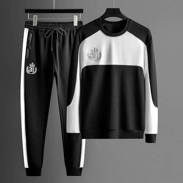 men's tracksuits personalizado casual terno masculino outono nova costura contraste camisola conjunto de roupas 15dq, Gray
men's tracksuits personalizado casual terno masculino outono nova costura contraste camisola conjunto de roupas 15dq, Gray