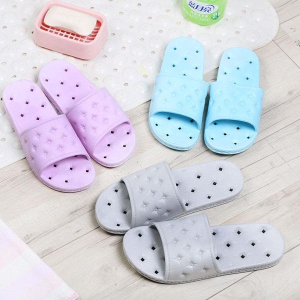 indoor home slippers hollow non-slip soft bottom leaky sandals lovers pvc flip flop, Black
indoor home slippers hollow non-slip soft bottom leaky sandals lovers pvc flip flop, Black