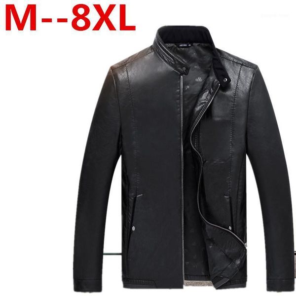 men's fur & faux 6xl 10xl 8xl plus size 5xl causal leather jackets male long sleeve winter thick pocket mens pu bomber outerwear zipper, Black
men's fur & faux 6xl 10xl 8xl plus size 5xl causal leather jackets male long sleeve winter thick pocket mens pu bomber outerwear zipper, Black