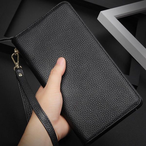 wallets genuine leather men wallet clutch bags card holder business zipper purse phone pocket money bag billetera hombre, Red;black
wallets genuine leather men wallet clutch bags card holder business zipper purse phone pocket money bag billetera hombre, Red;black