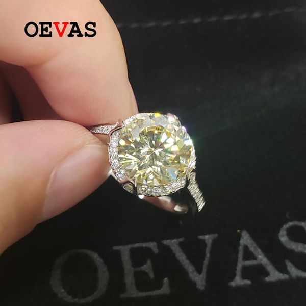 cluster rings oevas 100% 925 sterling silver wedding for women sparkling 10mm high carbon diamond party bridal fine jewelry gift, Golden;silver
cluster rings oevas 100% 925 sterling silver wedding for women sparkling 10mm high carbon diamond party bridal fine jewelry gift, Golden;silver