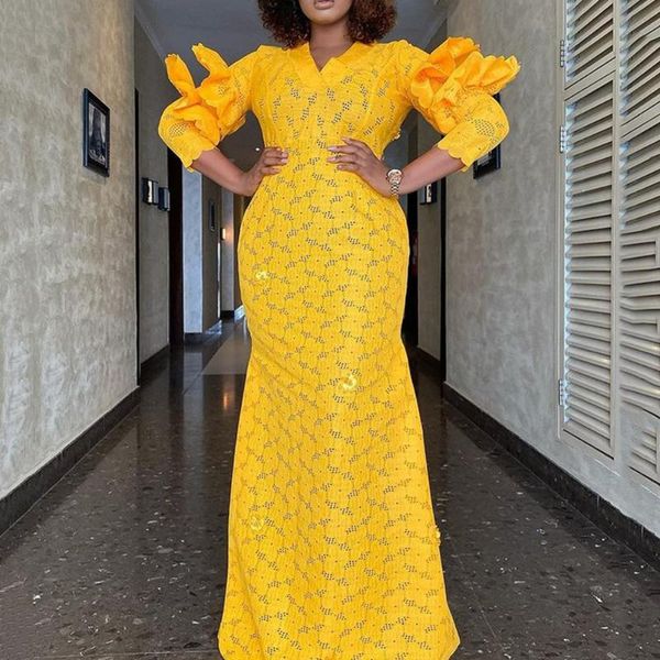 casual dresses evening maxi dress african fashion style elegant yellow ruffle women dinner formal birthday floor length long party lace, Black;gray
casual dresses evening maxi dress african fashion style elegant yellow ruffle women dinner formal birthday floor length long party lace, Black;gray