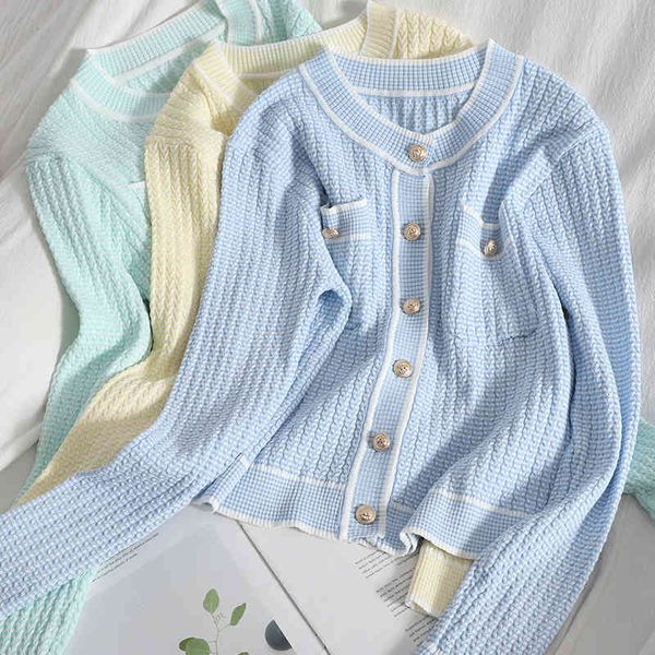 oversized knitted cardigan coat spring korean contrast color linen pattern sweater vintage pocket jacket cardiagns for women 210420, White;black
oversized knitted cardigan coat spring korean contrast color linen pattern sweater vintage pocket jacket cardiagns for women 210420, White;black