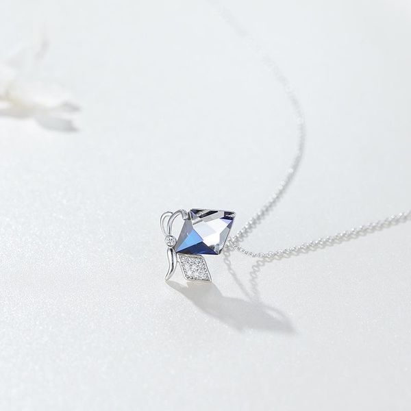 pendant necklaces 100% s925 sterling silver butterfly square necklace austrian crystal for women girl engagement party gift fine jewelry
pendant necklaces 100% s925 sterling silver butterfly square necklace austrian crystal for women girl engagement party gift fine jewelry